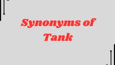 Synonyms of Tank