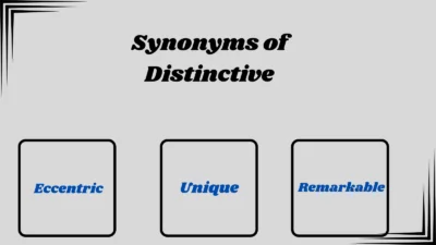 Synonyms of Distinctive