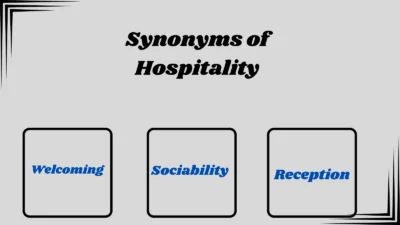 Synonyms of Hospitality