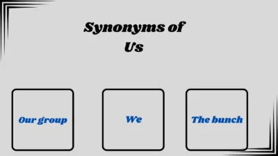 Synonyms of Us