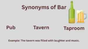 Synonyms of Bar Explained