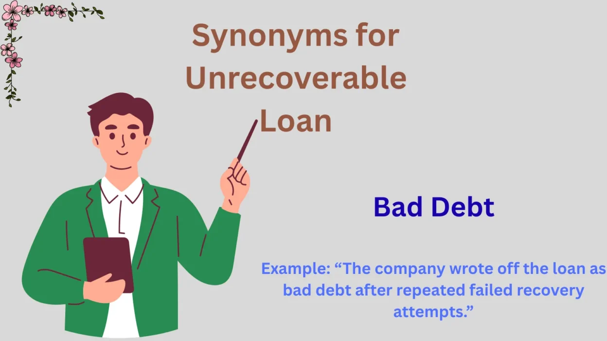 Synonyms for Unrecoverable Loan
