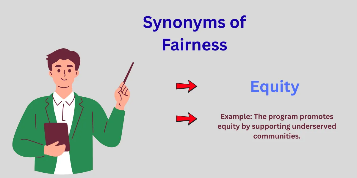 Synonyms of Fairness