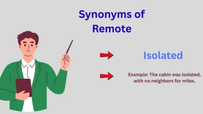 Synonyms of Remote Explained