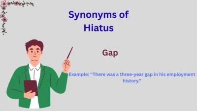 Synonyms of Hiatus Explained