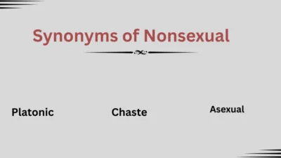 Synonyms of Nonsexual