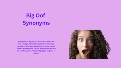 Big Oof Synonyms You Should Know Today