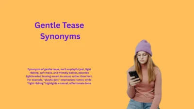 Gentle Tease Synonyms That Spark Smiles