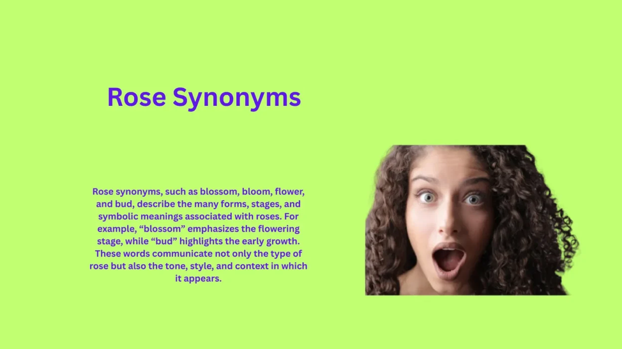 Rose Synonyms That Capture Beauty and Symbolism