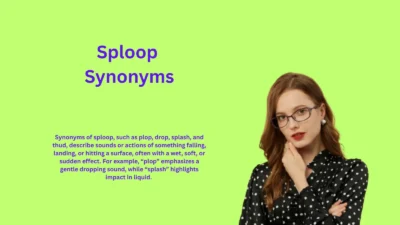 Sploop Synonyms Every Writer Should Know