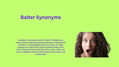 Balter Synonyms That Will Surprise Your Vocabulary