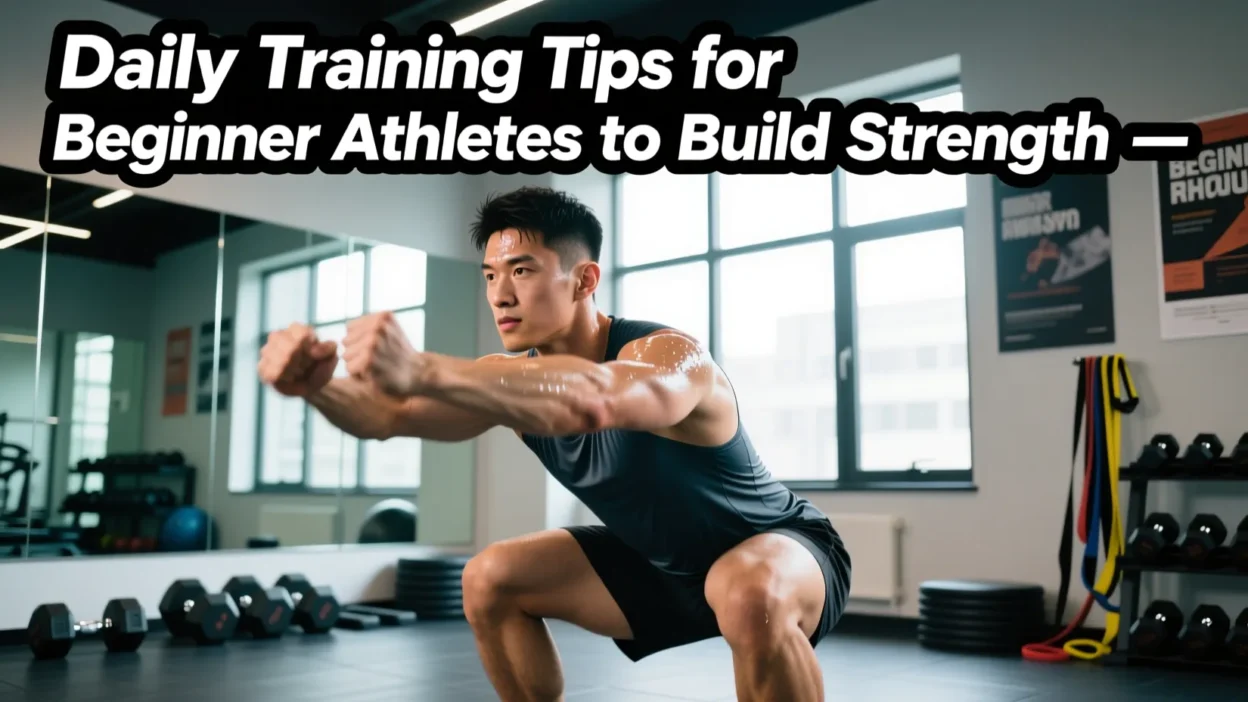 Daily Training Tips for Beginner Athletes to Build Strength
