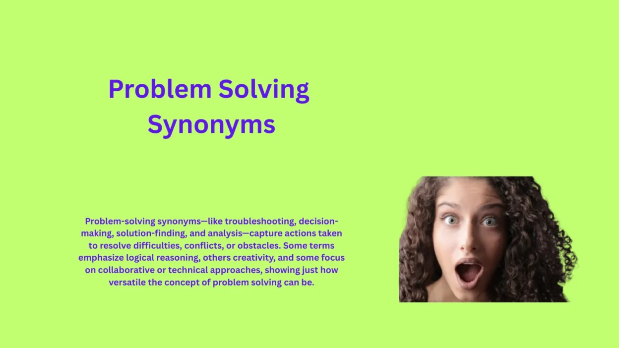 Problem Solving Synonyms That Enhance Critical Thinking
