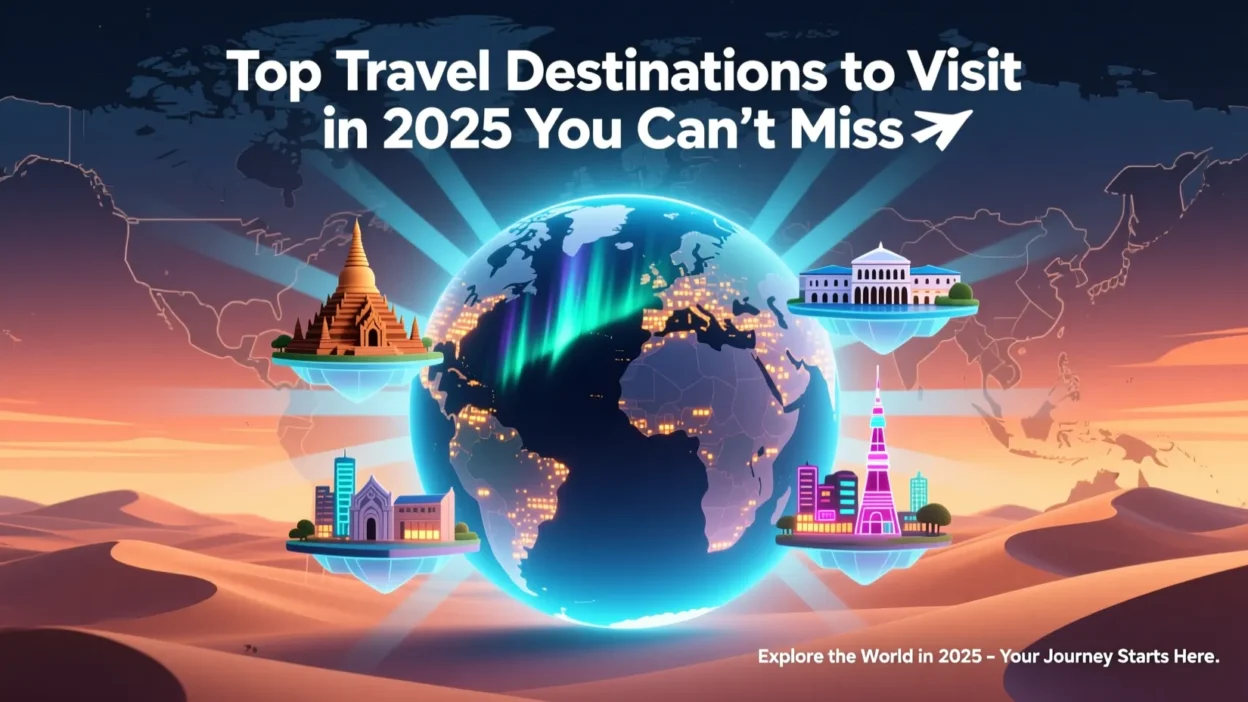 Top Travel Destinations to Visit in 2025 You Can’t Miss