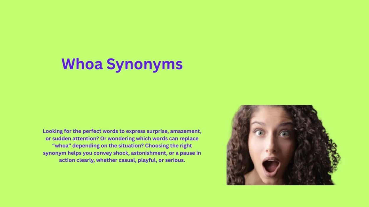 Whoa Synonyms That Express Surprise Instantly